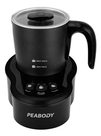 Espumador De Leche Peabody Pe-mf2316 250ml 600w Automatico